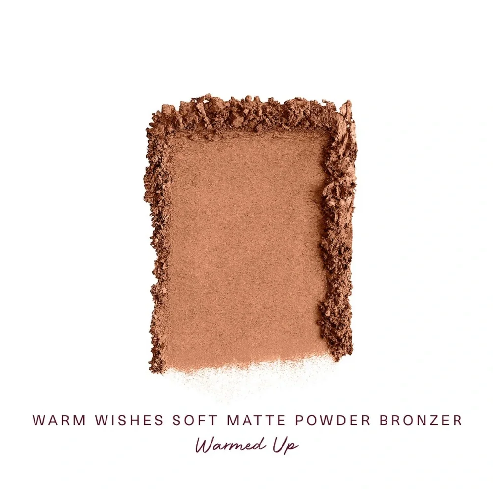 Rare Beauty💄Warm Wishes Soft Matte Powder Bronzer Warmed Up Light Brown NIB